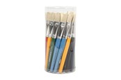 Hobby artikler - Creativ Company Flat small brushes 30pcs. - 10351