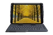 Tastatur - Logitech Universal - keyboard and folio case - AZERTY - French - Tastatur & Folio sæt - Fransk - Sort - 920-008338