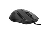 Mus - Targus Full-Size Optical Antimicrobial Wired Mouse - Mus - Optisk - Sort - AMU81AMGL