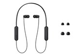 Hovedtelefoner/headset - Sony WI-C100 - Wireless In-ear Headphones - Black - WIC100B.CE7