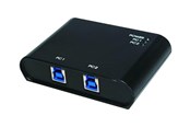 USB hub - LogiLink 2-Port USB 3.0 sharing switch USB hub - USB 3.2 - 2 ports - Sort - UA0216