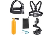 Actionkamera tilbehør - Akaso Action Camera accessories - 7 pieces - SYZ0013-BK