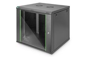 Rack skabe - DIGITUS DN-19 09U-6/6-EC-SW - 9U - Wall Mount Rack Cabinet - DN-19 09U-6/6-EC-SW