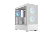 Kabinet - Fractal Design Pop Air RGB - White TG Clear Tint - Kabinet - Miditower - Hvid - FD-C-POR1A-01