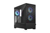 Kabinet - Fractal Design Pop Air RGB - Black TG Clear Tint - Kabinet - Miditower - Gennemsigtig - FD-C-POR1A-06