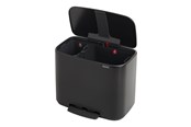 Rengøring - brabantia Bo Brabantia 11L + 23L Bo Pedal Bin - Matt Black - 121227