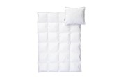 Børneværelse - BabyDan Heart Microfiber juniordyne og juniorpude, 100x140/40x45 cm - 500081