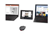 Mus - Lenovo Go Multi-device - Mus - Blue optical - 3 knapper - Grå - GY51C21211