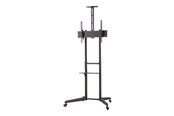 Vægbeslag, AV-Beslag & AV-Møbler - Neomounts FL50-550BL1 - cart - for flat panel / AV System / camera - black - Max 50 kg - recommended for 70" - FL50-550BL1