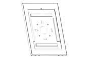 Skærmholder - Neomounts WL15-660WH1 - enclosure - for tablet - WL15-660WH1