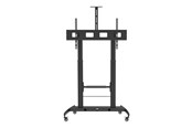Vægbeslag, AV-Beslag & AV-Møbler - TECHLY - cart - for TV / AV equipment / camera - black - Max 120 kg - recommended for 52"-110" - ICA-TR45