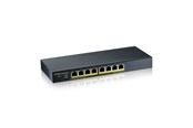 Switch - ZyXEL GS1900-8HP 8-Port GbE Smart Managed Switch PoE+ (70W) - GS1900-8HP-EU0103F