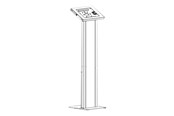 Vægbeslag, AV-Beslag & AV-Møbler - Neomounts FL15-750WH1 - stand - for tablet - white - Max - recommended for 9.7", 10.1", 10.2", 10.4", 10.5", 10.9", 11" - FL15-750WH1