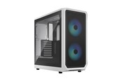 Kabinet - Fractal Design Focus 2 RGB - White TG Clear Tint - Kabinet - Miditower - Hvid - FD-C-FOC2A-04