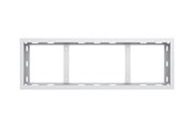 Vægbeslag, AV-Beslag & AV-Møbler - Multibrackets M Pro Series - enclosure - Anti-Theft - for digital signage panel - small - white - Max 15 kg - recommended for 37" - 7350105211492