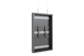 Vægbeslag, AV-Beslag & AV-Møbler - Multibrackets M Pro Series - enclosure - for digital signage panel - wire small - black - Max 25 kg - recommended for 43" - 7350105213670