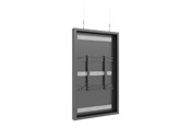 Vægbeslag, AV-Beslag & AV-Møbler - Multibrackets M Pro Series - enclosure - for digital signage panel - wire medium - black - Max 25 kg - recommended for 55" - 7350105213694
