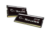 RAM - G.Skill Ripjaws SODIMM DDR5-4800 - 32GB - CL40 - Dual Channel (2 pcs) - Intel XMP - Sort - F5-4800S4039A16GX2-RS