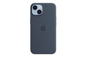 Mobil - Covers & Cases - Apple iPhone 14 Silicone Case with MagSafe - Storm Blue - MPRV3ZM/A