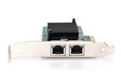 Netværksadapter (netkort, printserver mv.) - DIGITUS 2-Port Gigabit Ethernet PCI Express Card - DN-10132