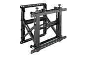 Vægbeslag, AV-Beslag & AV-Møbler - Vision - mounting kit - for LCD display - black - Max 70 kg - recommended for 45"-86" - VFM-VW6X4/2