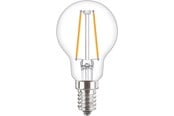 Lyskilder - Philips LED pære Krone 2W/827 (25W) Klar E14 - 929001238692
