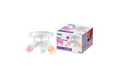 Smart Home - WiZ Smart Imageo spotlampe med 3 spots, Rund Loftsplade, Dæmpbar LED, Justerbar hvidt & farvet lys, hvid - 929003210801