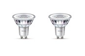 Lyskilder - Philips LED pære Classic 4,6W/827 (50W) 2-pak GU10 - 929001215292