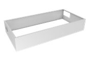 Emhætter - THERMEX Loftspodie, 900 mm, Høj m/recirkulation (højde 255 mm), Hvid - 500.00.3070.0