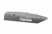 Emhætter - THERMEX TFHCE 460 II, Centralventilation, Switch, LED, Rustfri - 530.26.5018.2