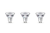 Lyskilder - Philips LED pære Classic 3,5W/827 (35W) 36° 3-pak GU10 - 929001217893