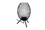 Lamper - EGLO FUSIGNANO udendørs bordlampe E27, sort/ætset - 900123