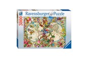 Puslespil - Ravensburger Flora & Fauna World Map 3000pcs - 171170