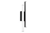 Lamper - EGLO SERRICELLA udendørs væglampe 2L, sort/hvid - 900133