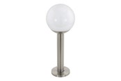 Smart Home - EGLO CONNECT.Z NISIA SMART udendørs e27 stander rustfrit stål/hvid M/FARVER(RGB) OG TUNABLE WHITE - 900266