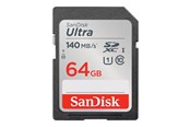Hukommelseskort - SANDISK Ultra SD - 140MB/s - 64GB - SDSDUNB-064G-GN6IN