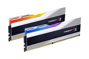RAM - G.Skill Trident Z5 RGB DDR5-7200 - 32GB - CL34 - Dual Channel (2 pcs) - Intel XMP - Sølv med RGB - F5-7200J3445G16GX2-TZ5RS
