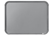 Konference & Præsentation - Nobo Whiteboard Slimline  lakeret 280x220mm Sølv - QB05142CD