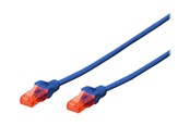 Netværkskabel - DIGITUS Professional patch cable - 1 m - blue - Blå - 1m - DK-1617-010/B