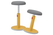Ergonomi - Leitz Ergo Cosy Active Sid-stå balancestol 2 i 1 Varm gul - 65180019