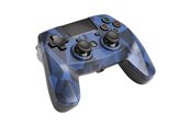 Spil tilbehør - Snakebyte GAME:PAD 4 S WIRELESS (CAMO BLUE) - Wireless Controller - Sony PlayStation 4 - SB912726