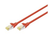 Netværkskabel - DIGITUS patch cable - 1 m - red - Rød - 1m - DK-1644-A-010-R-10