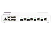 Switch - QNAP QSW-M2106-4C 10GbE and 2.5GbE Layer 2 Web Managed Switch for SMB Network Deployment - QSW-M2106-4C