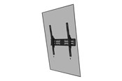 Vægbeslag, AV-Beslag & AV-Møbler - Neomounts Select WL35S-950BL19 - mounting kit - heavy-duty - for flat panel - black - Max 160 kg - recommended for 115" - WL35S-950BL19
