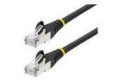 Netværkskabel - StarTech.com 3m CAT6a Ethernet Cable - 3 m - black - Sort - 3m - NLBK-3M-CAT6A-PATCH