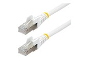 Netværkskabel - StarTech.com 5m CAT6a Ethernet Cable - White - Hvid - 5m - NLWH-5M-CAT6A-PATCH