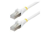 Netværkskabel - StarTech.com 7m CAT6a Ethernet Cable - 7 m - white - Hvid - 7m - NLWH-7M-CAT6A-PATCH