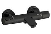 Blandingsbatterier og armaturer - Damixa Silhouet termostatarmatur til kar/brus matsort - 745006100
