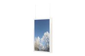 Vægbeslag, AV-Beslag & AV-Møbler - HI-ND Ceiling Casing 75" - mounting kit - portrait - for digital signage LCD panel - white - Max - recommended for 75" - CC7515-6001-01