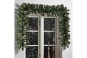 Boligindretning - NORDIC WINTER Kunstig granguirlande 270 cm med lys - 780-012